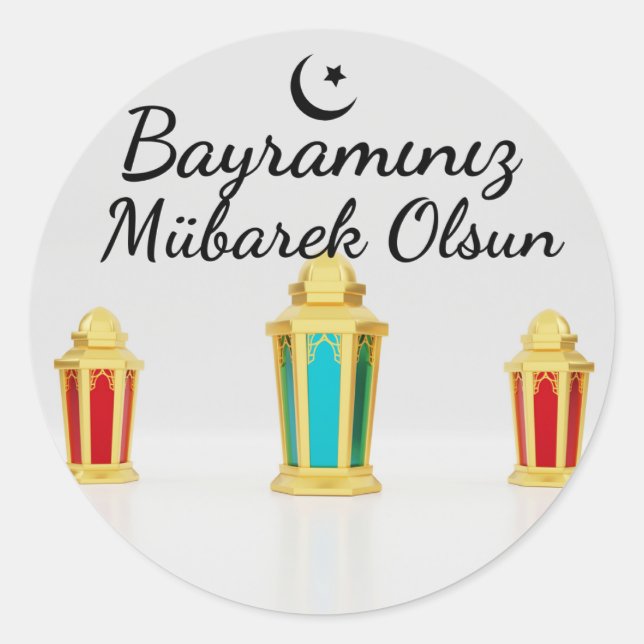 Autocollant Bayram (Devant)