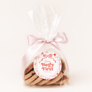 Autocollant Berry First Round personnalisé