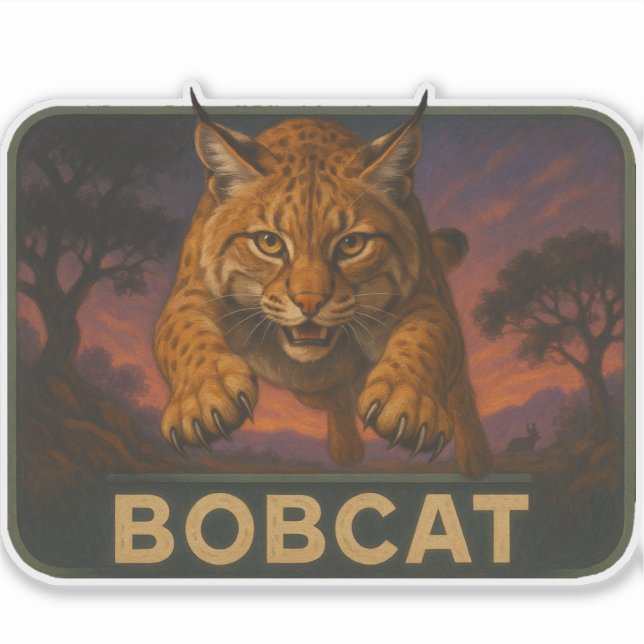 Autocollant Bobcat (Devant)