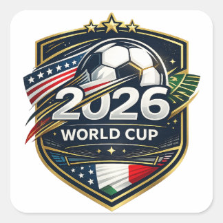 Autocollant Bouclier Supporter Coupe du Monde 2026