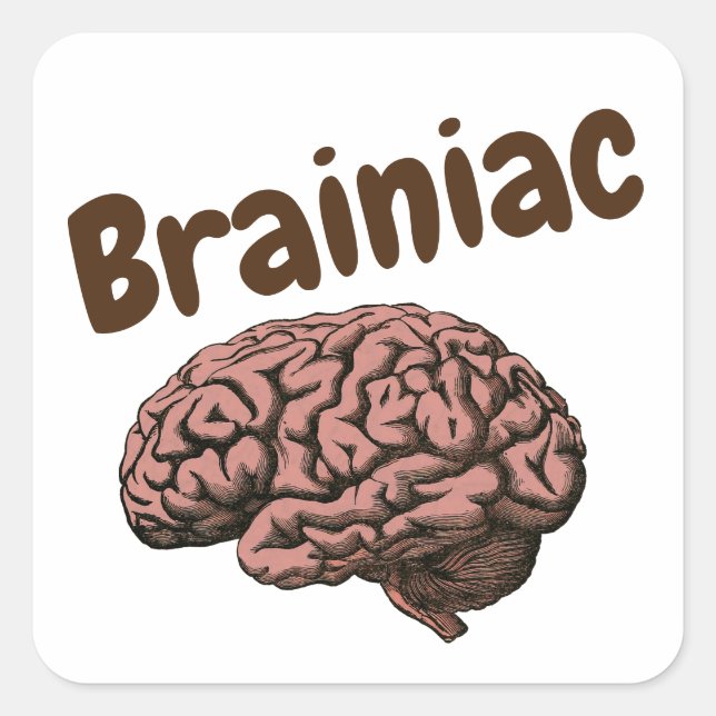 Autocollant Brainiac (Devant)