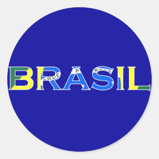 Autocollant "Brasil"