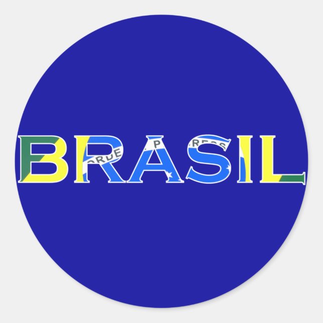 Autocollant "Brasil" (Devant)