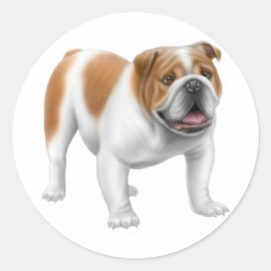 Autocollant Bulldog anglais