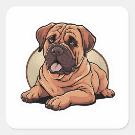 Autocollant Bullmastiff