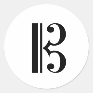 Autocollant C-Clef