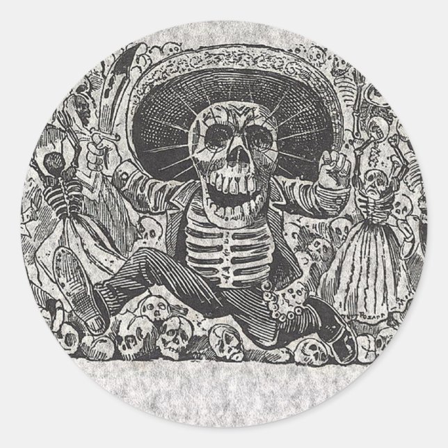 Autocollant Calavera (Devant)