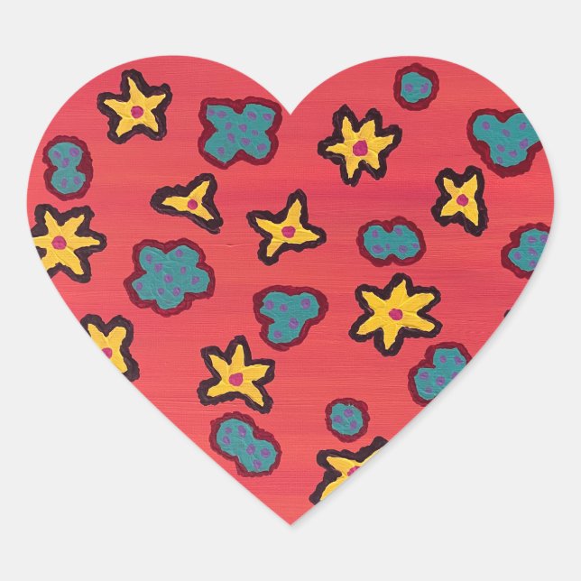 autocollant Calypso Heart (Devant)