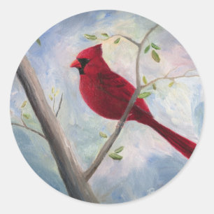 autocollant cardinal