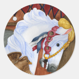 Autocollant Carousel Horse