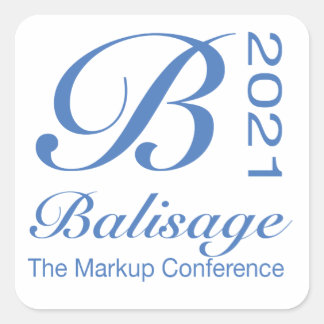 Autocollant Carré Balisage 2021