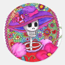 Autocollant Catrina Beatriz