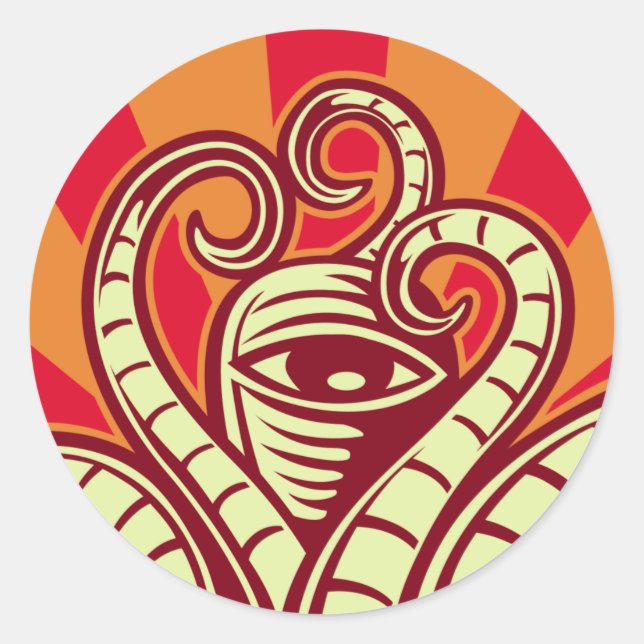 autocollant CEHPALOPOD CIRCLE (Devant)