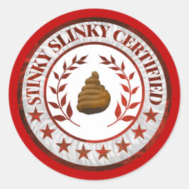 Autocollant certifié VR Black Tank Stinky Slinky