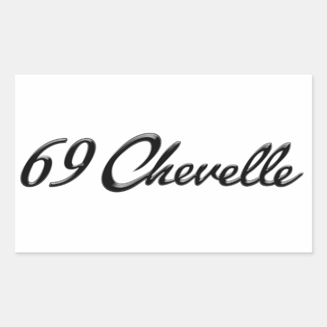 Autocollant Chevelle 1969 (Devant)