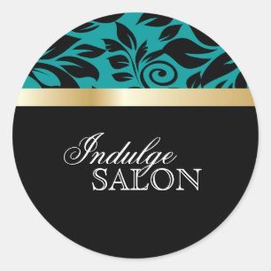 Autocollant chic de spa et de salon