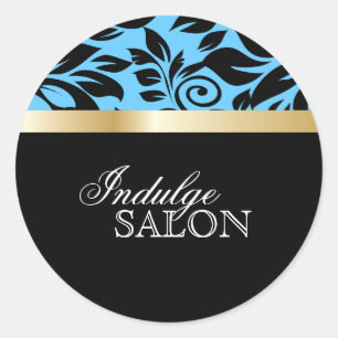 Autocollant chic de spa et de salon