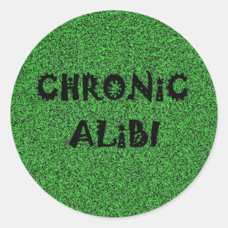 Autocollant Chronic Alibi