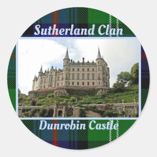 Autocollant classique du château écossais du Clan