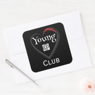 Autocollant Club Young at Heart