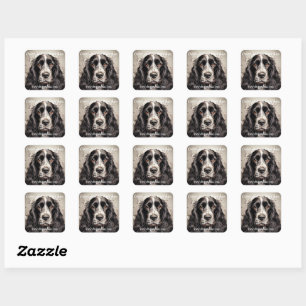 Autocollant Cocker spaniel