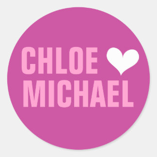 autocollant - coeur blanc