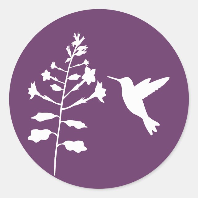 Autocollant colibri (Devant)