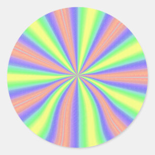 Autocollant coloré d'éternité