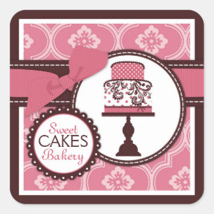 Autocollant commercial Sweet Cake