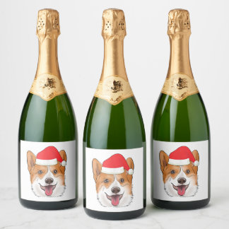 Autocollant Corgi Vin Funny Novelty Cadeau