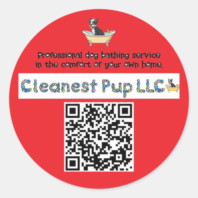 Autocollant CPup (Devant)