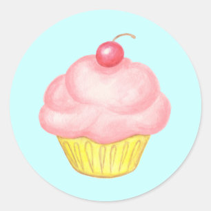 Autocollant Cupcake