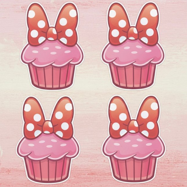Autocollant Cupcake (Créateur téléchargé)