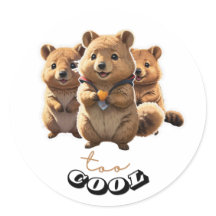 Autocollant Cute Quokka
