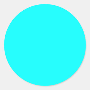 Autocollant Cyan