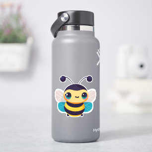 Autocollant d'abeille pour bouteille d'eau
