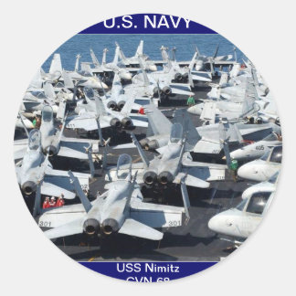 Autocollant d'aéronef USS Nimitz CVN-68
