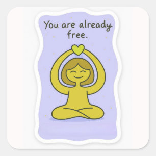 autocollant d'affirmation