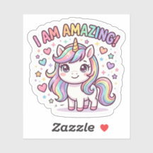 Autocollant d'affirmation positive pour enfants |