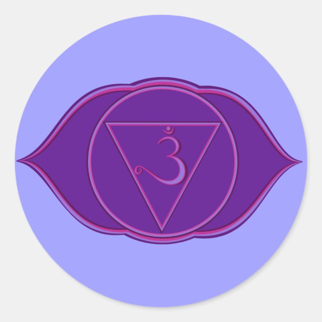 Autocollant d'Ajna Chakra (Devant)