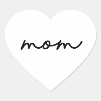 Autocollant d'amour de maman simple | Fête des mèr