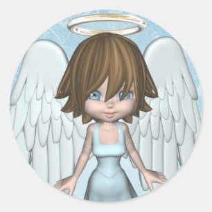 Autocollant d'ange