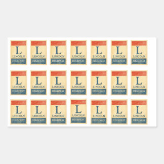 Autocollant d'aquarelle Lincoln Highway