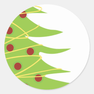 Autocollant d'arbre de Noël