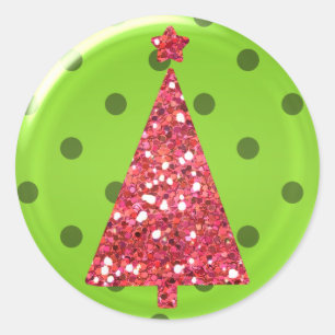 Autocollant d'arbre d'ornement de Noël