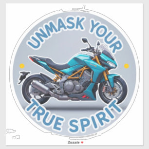 Autocollant d'art de moto à deux roues