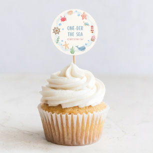 Autocollant de 1er anniversaire Oneder the Sea
