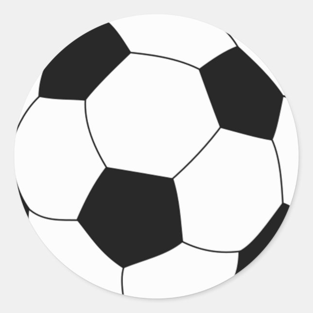 Autocollant de balle de football (Devant)