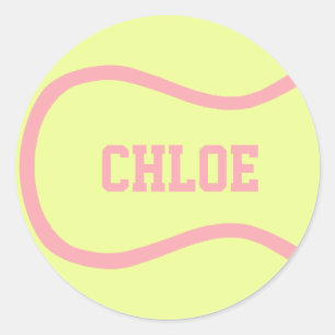 Autocollant de balle de tennis - customisez-le !