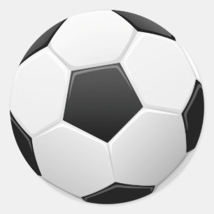 Autocollant de ballon de football de football